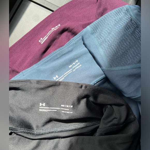 UA bundle heatgear compression legging 3 pairs - Picture 2 of 2